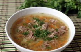 Buckwheat soup recipe.  Greek soup.  Greek soup z m'ясом у мультиварці